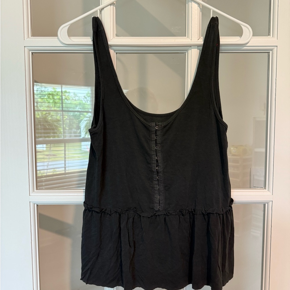 Dark Gray Women's Top